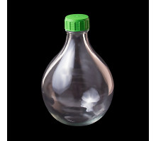 Бутыль 5 л Дамижана прозрачная, с крышкой