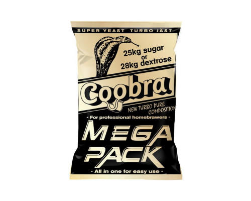 Активные дрожжи для большого объема сусла Сoobra MEGA PACK 360гр.